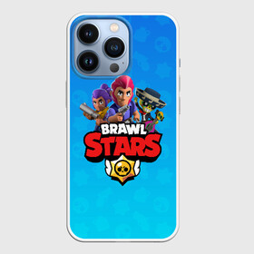 Чехол для iPhone 13 Pro с принтом BRAWL STARS |  БРАВЛ СТАРС в Петрозаводске,  |  | Тематика изображения на принте: brawl stars | bull | colt | leon | stars | берли | бо | брок | ворон | джесси | динамайк | дэррил | кольт | леон | мортис | нита | пайпер | пенни | поко | пэм | рикошет | спайк | тара | фрэнк | шелли | эль примо