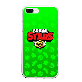 Чехол для iPhone 7Plus/8 Plus матовый с принтом BRAWL STARS LEON в Петрозаводске, Силикон | Область печати: задняя сторона чехла, без боковых панелей | brawl stars | bull | colt | leon | stars | берли | бо | брок | ворон | джесси | динамайк | дэррил | кольт | леон | мортис | нита | пайпер | пенни | поко | пэм | рикошет | спайк | тара | фрэнк | шелли | эль примо