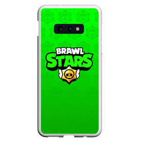 Чехол для Samsung S10E с принтом BRAWL STARS LEON (КАПЮШОН) в Петрозаводске, Силикон | Область печати: задняя сторона чехла, без боковых панелей | brawl stars | bull | colt | leon | stars | берли | бо | брок | ворон | джесси | динамайк | дэррил | кольт | леон | мортис | нита | пайпер | пенни | поко | пэм | рикошет | спайк | тара | фрэнк | шелли | эль примо