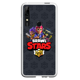 Чехол для Honor P Smart Z с принтом BRAWL STARS в Петрозаводске, Силикон | Область печати: задняя сторона чехла, без боковых панелей | brawl stars | bull | colt | leon | stars | берли | бо | брок | ворон | джесси | динамайк | дэррил | кольт | леон | мортис | нита | пайпер | пенни | поко | пэм | рикошет | спайк | тара | фрэнк | шелли | эль примо