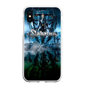 Чехол для iPhone XS Max матовый с принтом Sabaton в Петрозаводске, Силикон | Область печати: задняя сторона чехла, без боковых панелей | battle metal | primo victoria | sabaton | the art of war | the great war | группа | йоаким броден | латный ботинок | метал | пауэр | рыцарские доспехи | сабатон | собатон | хэви