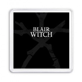 Магнит 55*55 с принтом BLAIR WITCH (Игра) в Петрозаводске, Пластик | Размер: 65*65 мм; Размер печати: 55*55 мм | 