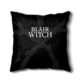 Подушка 3D с принтом BLAIR WITCH (Игра) в Петрозаводске, наволочка – 100% полиэстер, наполнитель – холлофайбер (легкий наполнитель, не вызывает аллергию). | состоит из подушки и наволочки. Наволочка на молнии, легко снимается для стирки | 