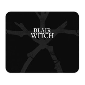 Коврик для мышки прямоугольный с принтом BLAIR WITCH (Игра) в Петрозаводске, натуральный каучук | размер 230 х 185 мм; запечатка лицевой стороны | Тематика изображения на принте: 