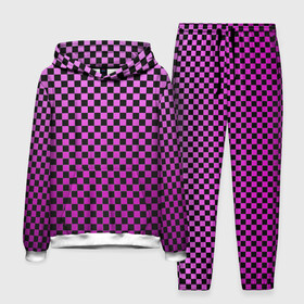 Мужской костюм 3D (с толстовкой) с принтом Checkerboard Color в Петрозаводске,  |  | checkerboard | gradient | бойчик | в клетку | в клеточку | градиент | клетка | музыка | орнамент | френдзона | шахматная доска | шашки