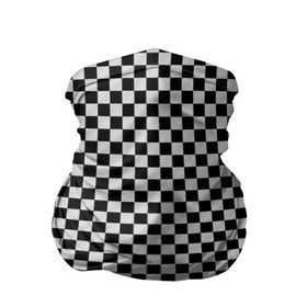 Бандана-труба 3D с принтом Checkerboard Color  в Петрозаводске, 100% полиэстер, ткань с особыми свойствами — Activecool | плотность 150‒180 г/м2; хорошо тянется, но сохраняет форму | checkerboard | gradient | бойчик | в клетку | в клеточку | градиент | клетка | музыка | орнамент | френдзона | шахматная доска | шашки