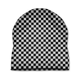 Шапка 3D с принтом Checkerboard Color в Петрозаводске, 100% полиэстер | универсальный размер, печать по всей поверхности изделия | checkerboard | gradient | бойчик | в клетку | в клеточку | градиент | клетка | музыка | орнамент | френдзона | шахматная доска | шашки