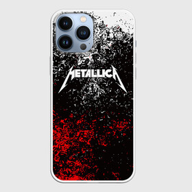 Чехол для iPhone 13 Pro Max с принтом METALLICA в Петрозаводске,  |  | Тематика изображения на принте: metallica | металлика