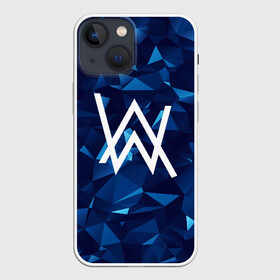 Чехол для iPhone 13 mini с принтом ALAN WALKER в Петрозаводске,  |  | alan walker | aw | electro | electro music | music | алан уокер | музыка | музыкант | электро | электронная музыка