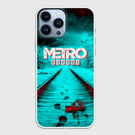 Чехол для iPhone 13 Pro Max с принтом METRO EXODUS в Петрозаводске,  |  | Тематика изображения на принте: exodus | horror | metro | survival | исход | метро | мутация | оружия | сталкер | стелс | шутер | эксодус. | экшен