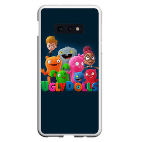 Чехол для Samsung S10E с принтом UglyDolls Куклы с характером в Петрозаводске, Силикон | Область печати: задняя сторона чехла, без боковых панелей | and sebaster dog | babo | lucky beth | moxie | ox | wedge | бабо | вэйдж | зубастер дог | игрушки | келли эсбёри | мокси | окс | плюшевые | роберт родригес | счастливчик бэт