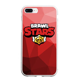 Чехол для iPhone 7Plus/8 Plus матовый с принтом Brawl Stars в Петрозаводске, Силикон | Область печати: задняя сторона чехла, без боковых панелей | brawl | bs | fails | leon | stars | supercell | tick | бой | босс | бравл | броубол | бс | герои | драка | звезд | осада | сейф | старс | цель