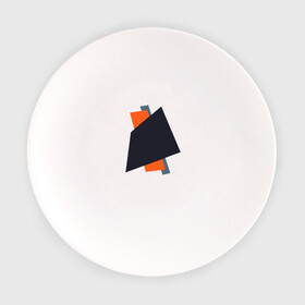 Тарелка с принтом Малевич в Петрозаводске, фарфор | диаметр - 210 мм
диаметр для нанесения принта - 120 мм | живопись | искусство | картина | художники | шедевры