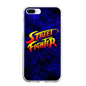 Чехол для iPhone 7Plus/8 Plus матовый с принтом Street fighter в Петрозаводске, Силикон | Область печати: задняя сторона чехла, без боковых панелей | capcom | fighter | fighting | street | боец | суторито фаита | уличный | файтинг