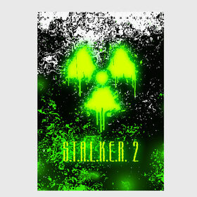 Скетчбук с принтом S T A L K E R 2 в Петрозаводске, 100% бумага
 | 48 листов, плотность листов — 100 г/м2, плотность картонной обложки — 250 г/м2. Листы скреплены сверху удобной пружинной спиралью | bandit | chernobyl | pripyat | s.t.a.l.k.e.r. 2 | shadow of chernobyl | stalker | stalker 2 | бандиты | меченый | припять | сталкер | сталкер 2 | тени чернобыля | чернобыль | чистое небо
