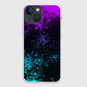 Чехол для iPhone 13 mini с принтом БРЫЗГИ КРАСОК в Петрозаводске,  |  | color | dirty | paints | texture | брызги | брызги красок | краски | текстура