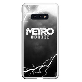 Чехол для Samsung S10E с принтом METRO EXODUS в Петрозаводске, Силикон | Область печати: задняя сторона чехла, без боковых панелей | exodus | horror | metro 2033 | metro exodus | sparta | survival | артём | игры | исход | метро | метро 2035 | спарта | спартанцы