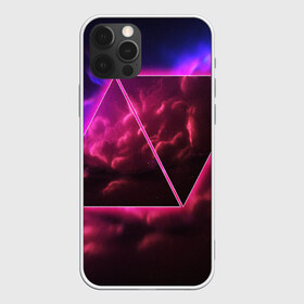 Чехол для iPhone 12 Pro Max с принтом SPACE GEOMETRY в Петрозаводске, Силикон |  | bright | colorful | cool | disco | music | music lover | neon | retro | space | speaker | tape recorder | technique | vintage | винтаж | диско | космос | музыка | неон | ретро | ретро неон | техника