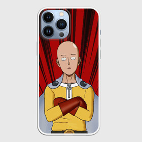 Чехол для iPhone 13 Pro Max с принтом Сайтама здесь в Петрозаводске,  |  | anime | man | manga | meme | one punch | onepunch | onepunchman | punch man | wanpanman | аниме | ван | ван панч | ванпанч | ванпанч мен | ванпанчмен | лысый | манга | мем | мен | панч | панч мен | сайтама