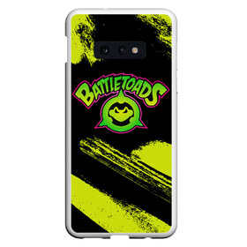 Чехол для Samsung S10E с принтом BATTLETOADS 2019 в Петрозаводске, Силикон | Область печати: задняя сторона чехла, без боковых панелей | Тематика изображения на принте: battle | battletoads | double | dragon | game | games | logo | nintendo | rare | retro | symbol | toads | батл | батлтодс | баттл | баттлтоадс | игра | игры | лого | логотип | нинтендо | ретро | символ | тоадс | тодс