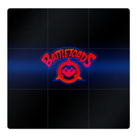 Магнитный плакат 3Х3 с принтом Battletoads в Петрозаводске, Полимерный материал с магнитным слоем | 9 деталей размером 9*9 см | Тематика изображения на принте: arc system works | battle | game | mindscape | rare | toads | боевые | боевые жабы | лягушки