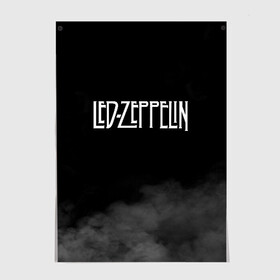 Постер с принтом Led Zeppelin в Петрозаводске, 100% бумага
 | бумага, плотность 150 мг. Матовая, но за счет высокого коэффициента гладкости имеет небольшой блеск и дает на свету блики, но в отличии от глянцевой бумаги не покрыта лаком | led zeppelin | лед зеппелин