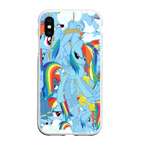 Чехол для iPhone XS Max матовый с принтом MY LITTLE PONY в Петрозаводске, Силикон | Область печати: задняя сторона чехла, без боковых панелей | my little pony | pinkie pie | scootaloo | spike | sweaty balls | искорка | крошка бель | маленькие пони | мульфтфильм | пони | скутолу | эппл блум