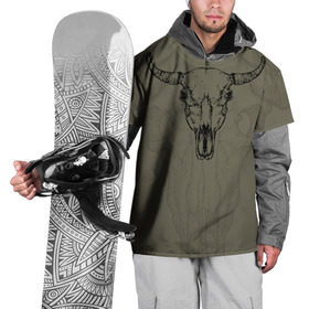 Накидка на куртку 3D с принтом Буйвол (Как у Измайлова) в Петрозаводске, 100% полиэстер |  | 