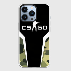 Чехол для iPhone 13 Pro с принтом CS:GO Camouflage в Петрозаводске,  |  | Тематика изображения на принте: conter | counter | cs go | csgo | global | offensive | strike | контер | кс го | ксго | страйк