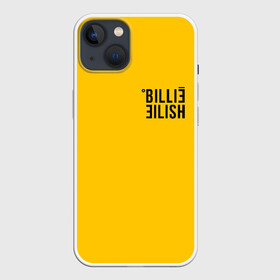 Чехол для iPhone 13 с принтом BILLIE EILISH (как в bad guy) в Петрозаводске,  |  | all | asleep | bad | bellyache | billie | dont | eilish | eyes | fall | guy | logo | music | ocean | reserved | singer | smile | when | yellow | айлиш | били | билли | бэрд | желтая | желтый | лого | музыка | пайрат | певица | эйлиш