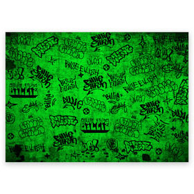 Поздравительная открытка с принтом Billie Eilish Graffiti Grunge в Петрозаводске, 100% бумага | плотность бумаги 280 г/м2, матовая, на обратной стороне линовка и место для марки
 | Тематика изображения на принте: billie | eilish | graffiti | grunge | айлиш | билли | граффити | татуировки