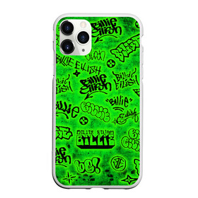 Чехол для iPhone 11 Pro Max матовый с принтом Billie Eilish Graffiti glow в Петрозаводске, Силикон |  | billie | eilish | glow | graffiti | grunge | айлиш | билли | граффити | кислота | татуировки