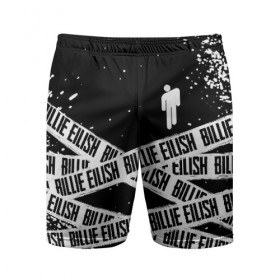 Мужские шорты 3D спортивные с принтом BILLIE EILISH в Петрозаводске,  |  | be | billie | billie eilish | билли | билли айлиш