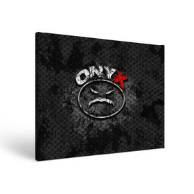 Холст прямоугольный с принтом Onyx в Петрозаводске, 100% ПВХ |  | Тематика изображения на принте: fredro starr | onyx | rap | sonny seeza | sticky fingaz | оникс | рэп