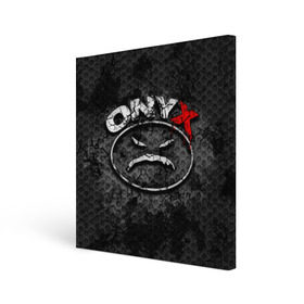 Холст квадратный с принтом Onyx в Петрозаводске, 100% ПВХ |  | Тематика изображения на принте: fredro starr | onyx | rap | sonny seeza | sticky fingaz | оникс | рэп