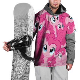 Накидка на куртку 3D с принтом PINK PONY в Петрозаводске, 100% полиэстер |  | Тематика изображения на принте: my little pony | pinkie pie | scootaloo | spike | sweaty balls | искорка | крошка бель | маленькие пони | мульфтфильм | пони | скутолу | эппл блум