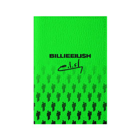 Обложка для паспорта матовая кожа с принтом BILLIE EILISH (автограф) в Петрозаводске, натуральная матовая кожа | размер 19,3 х 13,7 см; прозрачные пластиковые крепления | Тематика изображения на принте: be | billie | billie eilish | билли | билли айлиш