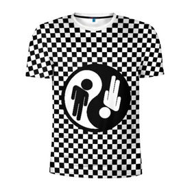 Мужская футболка 3D спортивная с принтом billie eilish в Петрозаводске, 100% полиэстер с улучшенными характеристиками | приталенный силуэт, круглая горловина, широкие плечи, сужается к линии бедра | billie | billie eilish | eilish | pop | айлиш | билли | инди поп | поп