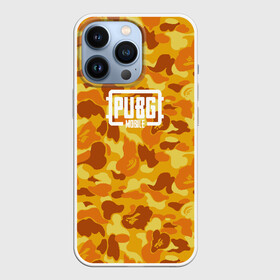 Чехол для iPhone 13 Pro с принтом PUBG токсичный камуфляж в Петрозаводске,  |  | mobile | pubg mobile | pubgmobile | бапе | бейп | мобайл | пабг
