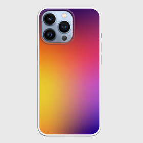 Чехол для iPhone 13 Pro с принтом Abstract gradient colors в Петрозаводске,  |  | Тематика изображения на принте: abstract | colors | gradient | абстракция | градиент | перелив | цвет | цветовой
