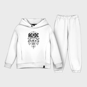 Детский костюм хлопок Oversize с принтом AC DC run for your life в Петрозаводске,  |  | ac dc | acdc | acdc ас дс | австралийская | ангус янг | асдс | блюз | группа | крис слэйд | метал | молния | музыка | музыканты | певцы | рок | рок н ролл | стиви янг | хард | хардрок | эксл роуз