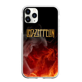 Чехол для iPhone 11 Pro матовый с принтом LED ZEPPELIN в Петрозаводске, Силикон |  | Тематика изображения на принте: led zeppelin | джимми пейдж | лед зеппелин