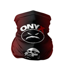 Бандана-труба 3D с принтом Onyx в Петрозаводске, 100% полиэстер, ткань с особыми свойствами — Activecool | плотность 150‒180 г/м2; хорошо тянется, но сохраняет форму | Тематика изображения на принте: fredro starr | gangsta | gangsta rap | gangster | hardcore | hip hop | hiphop | icon | old school | oniks | onix | onyks | onyx | rap | sticky fingaz | ганста | оникс | реп | рэп | хип хоп