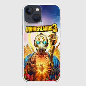 Чехол для iPhone 13 mini с принтом BORDERLANDS 3 в Петрозаводске,  |  | border | borderlands | borderlands 2 | borderlands 3 | games | lands | logo | rpg | symbol | амара | бордер | бордерлендс | бордерлендс 2 | бордерлендс 3 | зейн | игры | лендс | лого | моуз | рпг | символ | фл4к