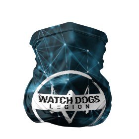 Бандана-труба 3D с принтом WATCH DOGS LEGION в Петрозаводске, 100% полиэстер, ткань с особыми свойствами — Activecool | плотность 150‒180 г/м2; хорошо тянется, но сохраняет форму | ded sec | hacker | legion | watch dogs | watch dogs 2 | watch dogs legion | легион | хакер