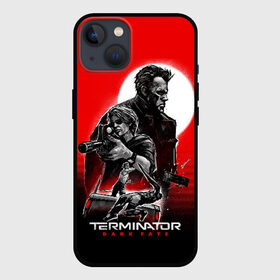 Чехол для iPhone 13 с принтом Terminator: Dark Fate в Петрозаводске,  |  | dark fate | sarah j. connor | t 800 | terminator | восстание машин | киборг | сара коннор | темные судьбы | терминатор