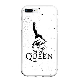 Чехол для iPhone 7Plus/8 Plus матовый с принтом Queen в Петрозаводске, Силикон | Область печати: задняя сторона чехла, без боковых панелей | paul rodgers | queen | quen | брайан мэй | глэм | группа | джон дикон | квин | королева | куин | меркури | меркьюри | мэркури | поп | роджер тейлор | рок | фредди | фреди | хард | хардрок