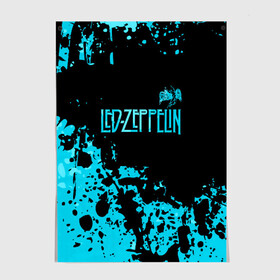 Постер с принтом Led Zeppelin в Петрозаводске, 100% бумага
 | бумага, плотность 150 мг. Матовая, но за счет высокого коэффициента гладкости имеет небольшой блеск и дает на свету блики, но в отличии от глянцевой бумаги не покрыта лаком | led | led zep | led zeppelin | ledzep | lz | zoso | группа | джимми пейдж | джон генри бонэм | джон пол джонс | зосо | лед зепелен | лед зеппелин | ледзепелен | ледзеппелин | роберт плант | рок
