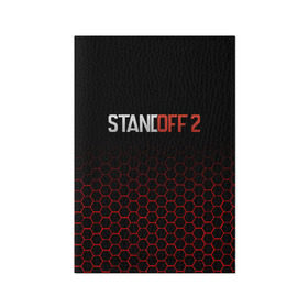 Обложка для паспорта матовая кожа с принтом STANDOFF 2 в Петрозаводске, натуральная матовая кожа | размер 19,3 х 13,7 см; прозрачные пластиковые крепления | standoff | standoff 2 | противостояние