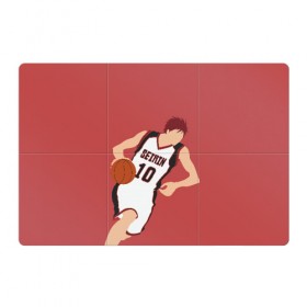 Магнитный плакат 3Х2 с принтом Taiga Kagami в Петрозаводске, Полимерный материал с магнитным слоем | 6 деталей размером 9*9 см | basket | basketball | kagami | kuroko | kuroko no basket | taiga | баскетбол | кагами | куроко | тайга